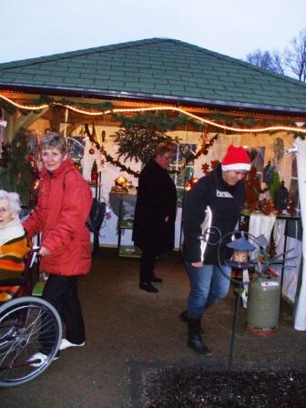 Weihnachtsmarkt im Sinnesgarten